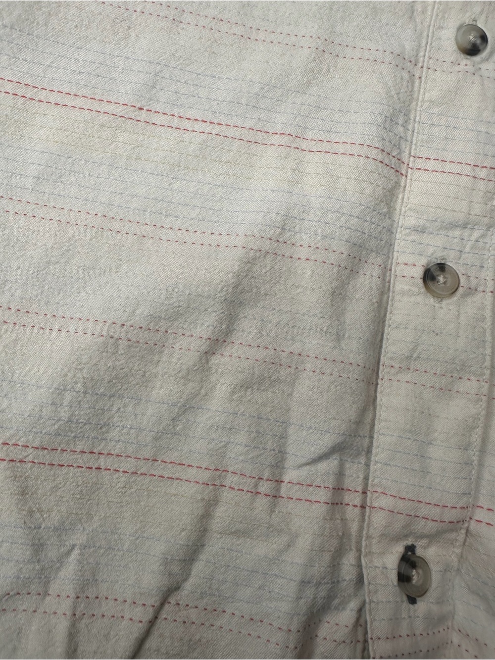 Toad&Co Cream Button-Up - Picture 3 of 4